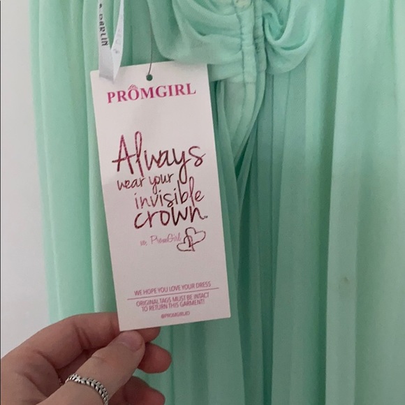 NWT Mint Promgirl Dress - Picture 7 of 7